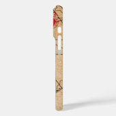 PIRATE SCHIP BATTLE / ANTIEK PIRATEN BEHANDELINGSK Case-Mate iPhone CASE (Achterkant / Links)