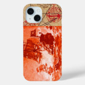 PIRATE SCHIP BATTLE / ANTIEK PIRATEN BEHANDELINGSK Case-Mate iPhone CASE (Achterkant)