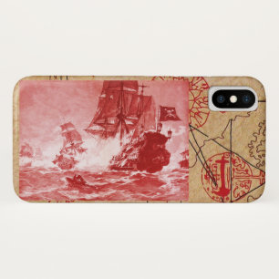 PIRATE SCHIP BATTLE / ANTIEK PIRATEN BEHANDELINGSK Case-Mate iPhone CASE