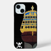 PIRATE SCHIP BATTLE / ANTIEK PIRATEN BEHANDELINGSK Case-Mate iPhone CASE (Achterkant)