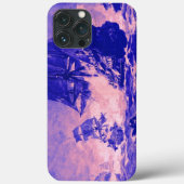 PIRATE SCHIP BATTLE IN BLAUWE PINK Case-Mate iPhone CASE (Achterkant)