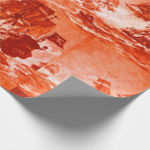 PIRATE SCHIP BATTON IN RED CADEAUPAPIER (Hoek)