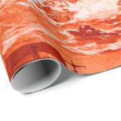 PIRATE SCHIP BATTON IN RED CADEAUPAPIER (Rol Hoek)