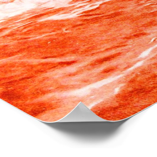 PIRATE SCHIP BATTON IN RED POSTER (Hoek)