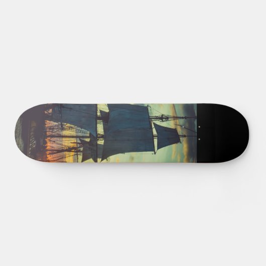 PIRATE SCHIP FOTOGRAFIE SKATEBOARD DECT (Horizontaal)