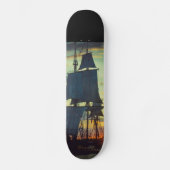 PIRATE SCHIP FOTOGRAFIE SKATEBOARD DECT (Voorkant)