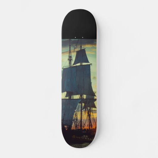 PIRATE SCHIP FOTOGRAFIE SKATEBOARD DECT (Voorkant)
