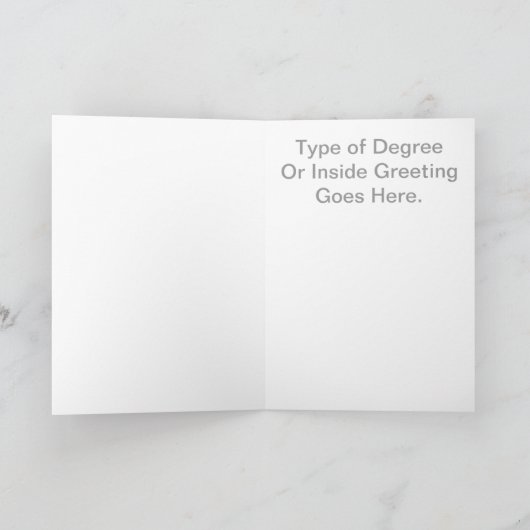 Pirate School Afstuderen Certificate Kaart (Binnen)