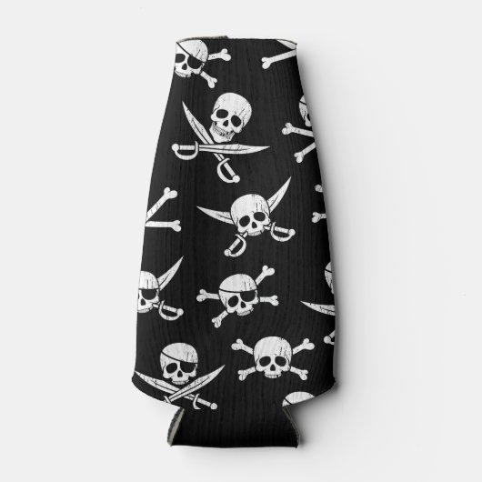 PIRATE SCHULLEN EN BOTTEN FLESJESKOELER (Voorkant)