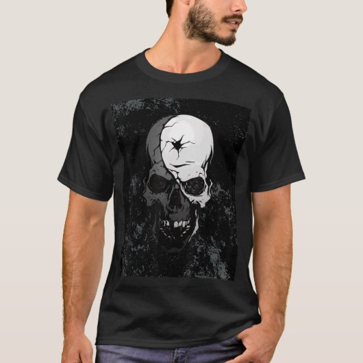 Pirate Scull Conqueror of the Zeeen T-shirt (Voorkant)