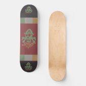 PIRATE SEVEN SKULL BY MASANSER PIXELAT PERSOONLIJK SKATEBOARD (Voorkant)
