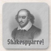 Pirate Shakespeare - Bier Onderzetter (Voorkant)