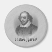 Pirate Shakespeare Magneet (Voorkant)
