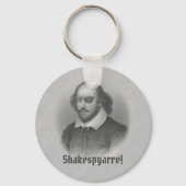 Pirate Shakespeare Sleutelhanger (Voorkant)