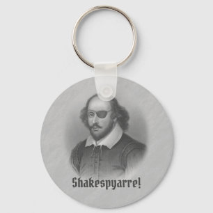Pirate Shakespeare Sleutelhanger