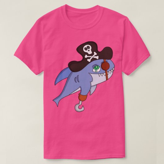 Pirate Shark T-shirt (Design voorkant)