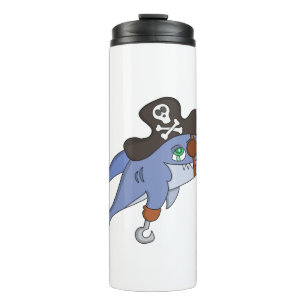 Pirate Shark Thermosbeker