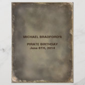 PIRATE SHEETS - SLUITINGEN OM TE BEHANDELEN FLYER (Achterkant)