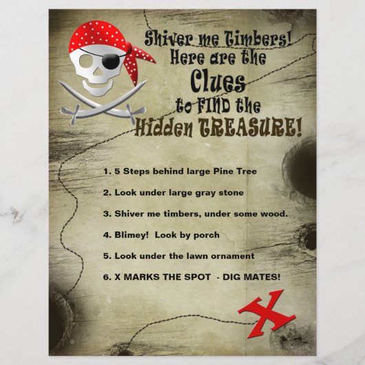 PIRATE SHEETS - SLUITINGEN OM TE BEHANDELEN FLYER (Voorkant)
