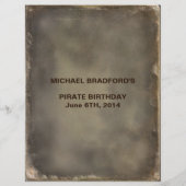 PIRATE SHEETS - SLUITINGEN OM TE BEHANDELEN FLYER (Achterkant)