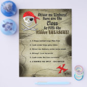 PIRATE SHEETS - SLUITINGEN OM TE BEHANDELEN FLYER (Enkel)