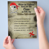 PIRATE SHEETS - SLUITINGEN OM TE BEHANDELEN FLYER (Hand)