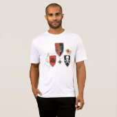 Pirate Shields T-Shirt (Voorkant volledig)