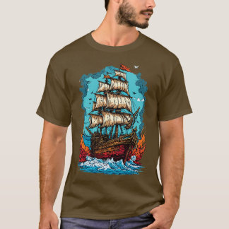 Pirate Ship 1 T-shirt