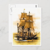 Pirate Ship 2 Briefkaart (Voorkant / Achterkant)