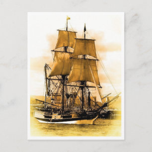 Pirate Ship 2 Briefkaart