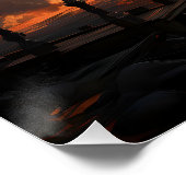 Pirate Ship Art Series - Eerste editie #37 Perfect Poster (Hoek)