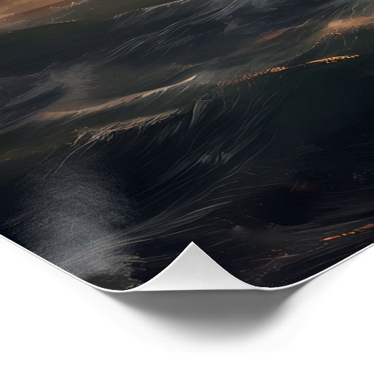 Pirate Ship Art Series - Eerste editie #38 Perfect Poster (Hoek)