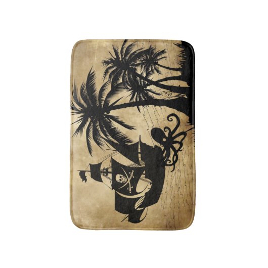 Pirate Ship at Zee Badmat (Voorkant Verticaal)