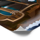 Pirate Ship Battle! Poster (Hoek)