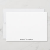 Pirate Ship Birthday Invitation Kaart (Achterkant)