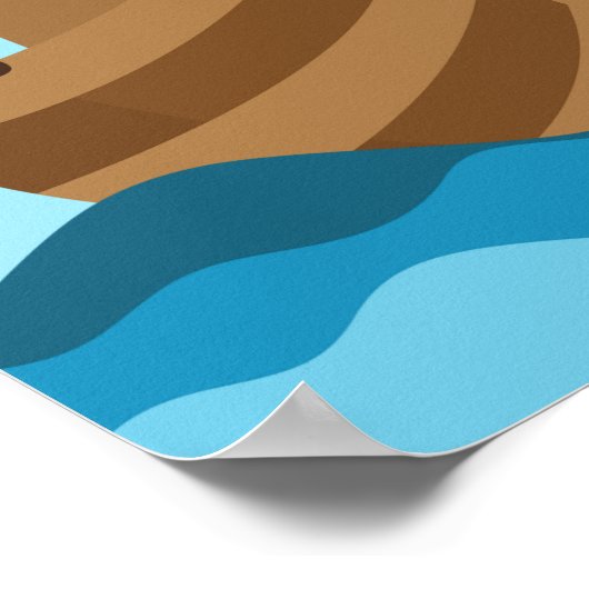 Pirate Ship Birthday Party Poster (Hoek)