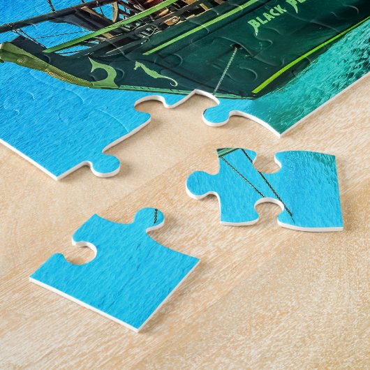 Pirate Ship Black Pearl Jigzaag Puzzle Legpuzzel (Zijkant)