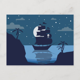 Pirate Ship briefkaart
