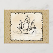 Pirate Ship. Briefkaart (Voorkant)