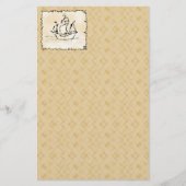 Pirate Ship. Briefpapier (Voorkant)