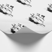 Pirate Ship Cadeaupapier (Hoek)