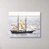 Pirate Ship Canvas Afdruk (Voorkant)
