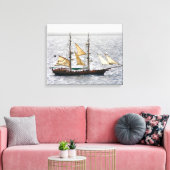 Pirate Ship Canvas Afdruk (Insitu (Woonkamer))