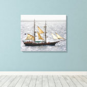 Pirate Ship Canvas Afdruk (Insitu (Houten vloer))