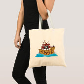 Pirate Ship Canvas tas