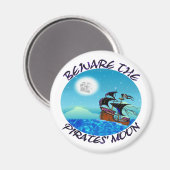 Pirate Ship Gifts Magneet (Voorkant / Achterkant)