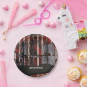 Pirate Ship Grunge Birthday Party Borden Papieren Bordje (Feest)