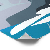 Pirate Ship in Storm Poster (Hoek)