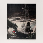 Pirate Ship Jigzaag Puzzle Legpuzzel (Verticaal)