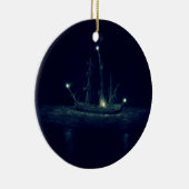 Pirate Ship Keramisch Ornament (Rechts)